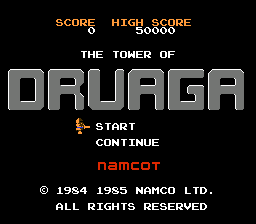 Druaga no Tou (Japan)